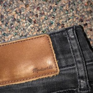 Madewell black skinny jeans